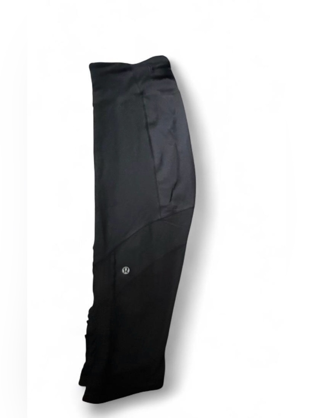 lululemon athletica Black High-Waist Capri Performance Leggings